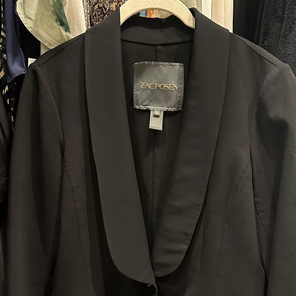 Zac Posen Classic Black Jacket